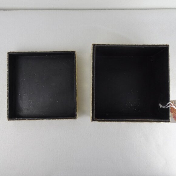 Beaded Wood Jewelry Storage Trinket Box Handcrafted Parrots Bird Theme - Picture 7 of 13